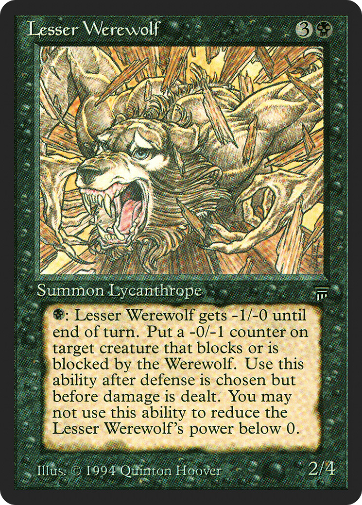 Lesser Werewolf (LEG-) - Legends