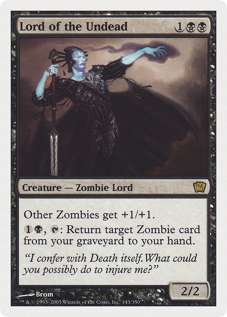 Lord of the Undead (9ED-143) - 9th Edition