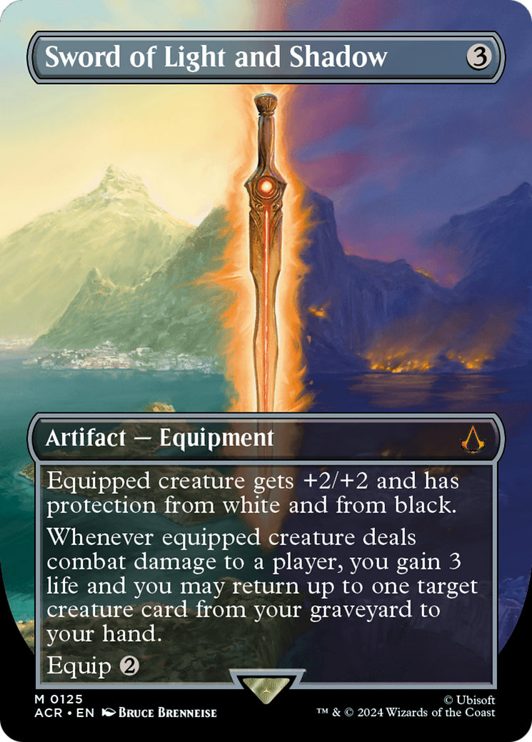 Sword of Light and Shadow (Borderless) (ACR-125) - Assassin's Creed (Borderless)