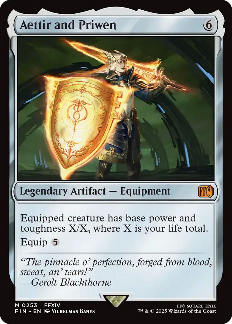 Aettir and Priwen (FIN-253) - FINAL FANTASY Foil