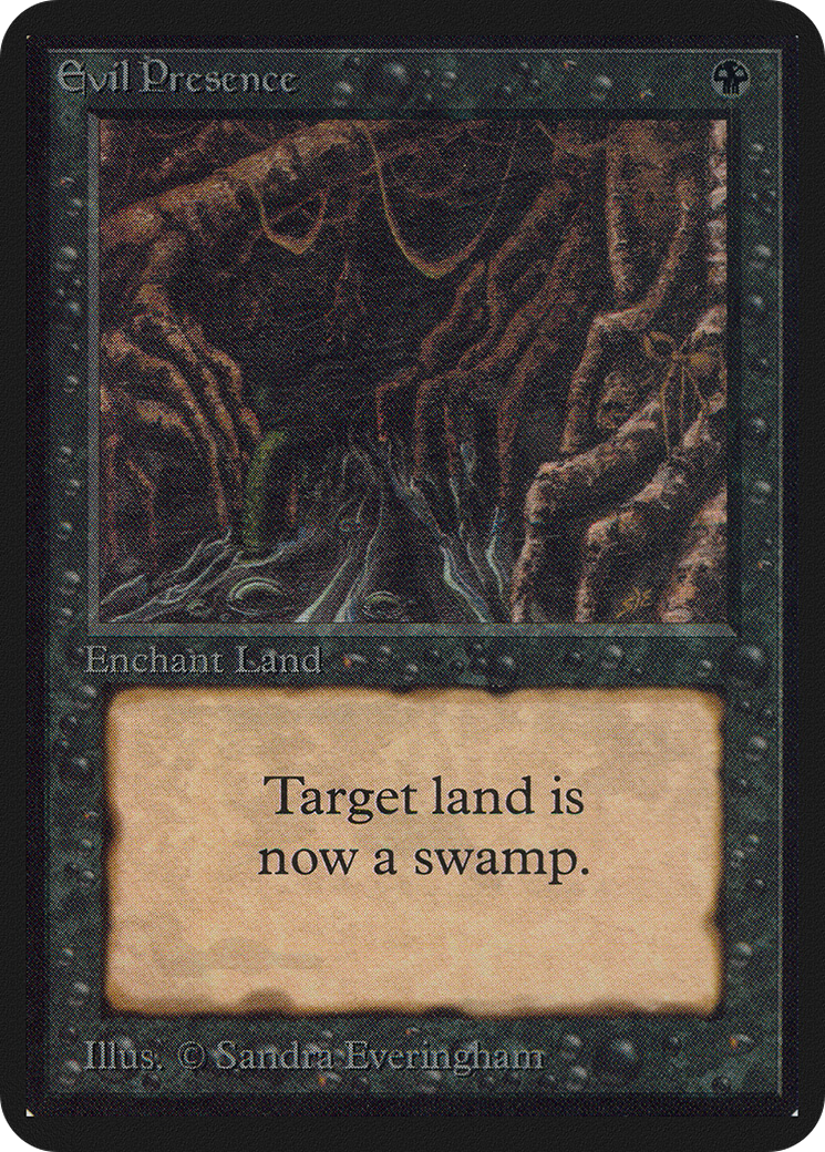 Evil Presence (LEA-) - Limited Edition Alpha