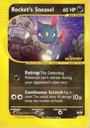 Rocket's Sneasel - 5 [Winner] - Best of Promos