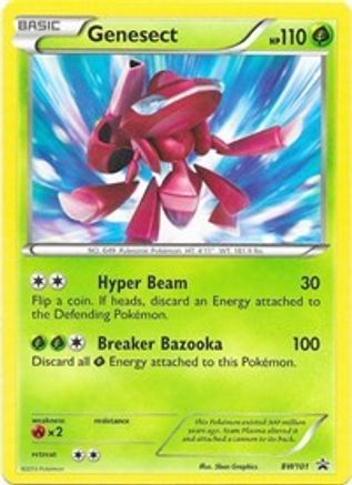 Genesect - BW101/101 - Black and White Promos
