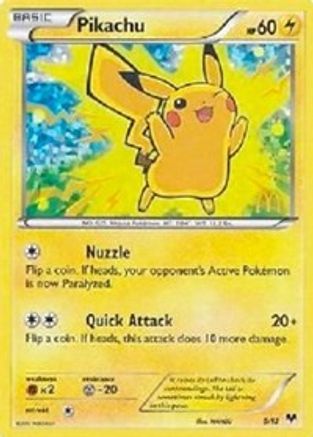 Pikachu - 5/12/12 - McDonalds Promos 2014 Holofoil