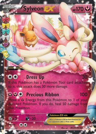 Sylveon EX RC21/83 - Generations Radiant Collection Holofoil
