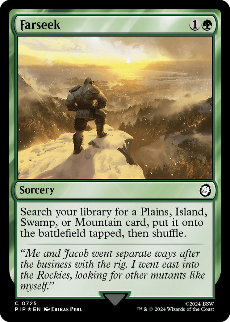 Farseek (Surge Foil) (PIP-725) - Fallout Foil