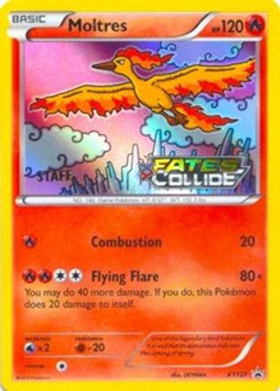 Moltres - XY127 (Prerelease) [Staff] - XY Promos Holofoil