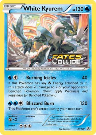 White Kyurem (Prerelease)/211 - XY Promos Holofoil