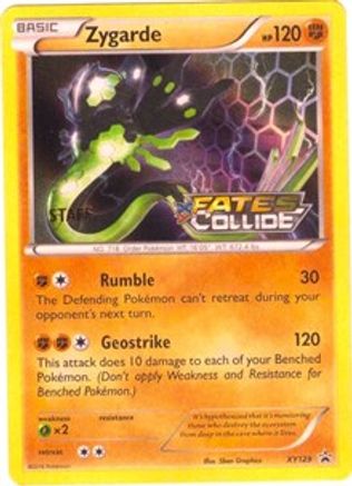 Zygarde - XY129 (Prerelease) [Staff] - XY Promos Holofoil