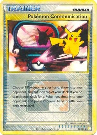 Pokemon Communication - 98/123 (League Promo) - League & Championship Cards Reverse Holofoil