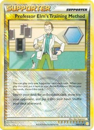Professor Elm's Training Method - 100/123 (League Promo) - League & Championship Cards Reverse Holofoil