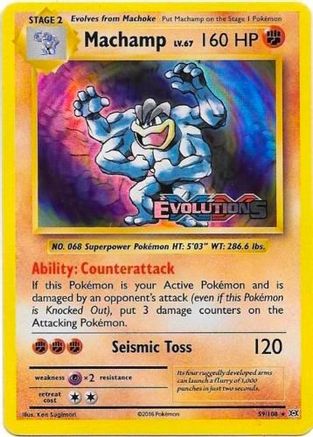 Machamp (XY Evolutions Prerelease) - XY Promos Holofoil