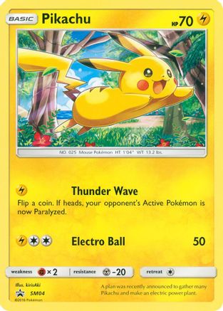 Pikachu - SM04/248 - SM Promos Holofoil