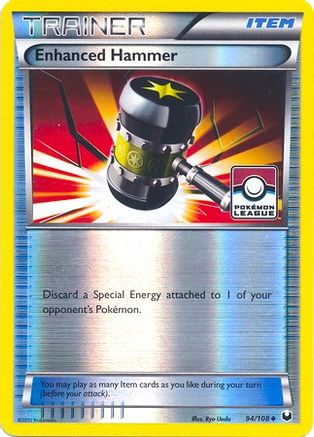 Enhanced Hammer - 94/108 (Pokemon League) - League & Championship Cards Reverse Holofoil