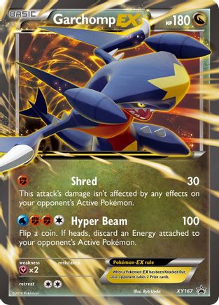 Garchomp EX - XY167/211 - XY Promos Holofoil