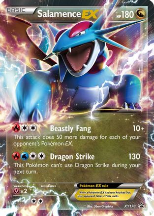 Salamence EX - XY170/211 - XY Promos Holofoil