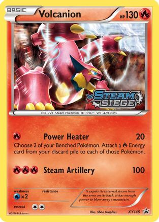 Volcanion (XY Steam Siege Prerelease)/211 - XY Promos Holofoil