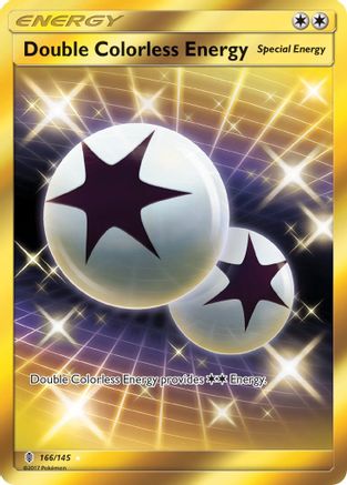 Double Colorless Energy (Secret)/145 - SM  Guardians Rising Holofoil