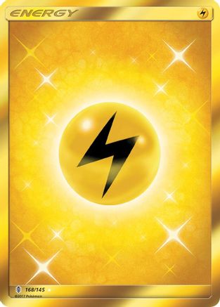 Lightning Energy (Secret)/145 - SM  Guardians Rising Holofoil