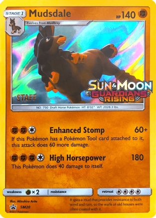 Mudsdale - SM20 (Prerelease) [Staff] - SM Promos Holofoil