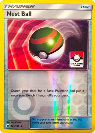 Nest Ball - 123/149 (League Cup) - League & Championship Cards Reverse Holofoil