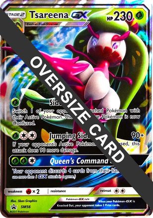 Tsareena GX - SM56 - Jumbo Cards Holofoil