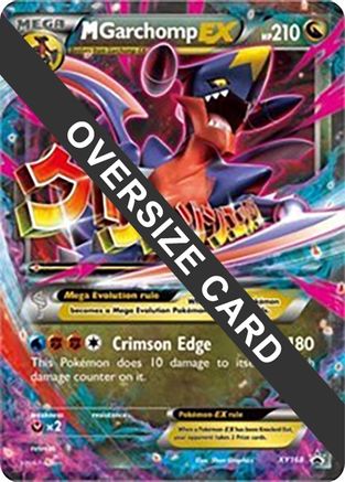 M Garchomp EX - XY168 - Jumbo Cards Holofoil