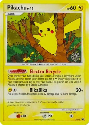 Pikachu - DP16 - Countdown Calendar Promos Holofoil