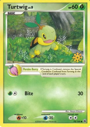 Turtwig - 78/100 - Countdown Calendar Promos