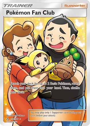 Pokemon Fan Club (Full Art)/156 - SM  Ultra Prism Holofoil