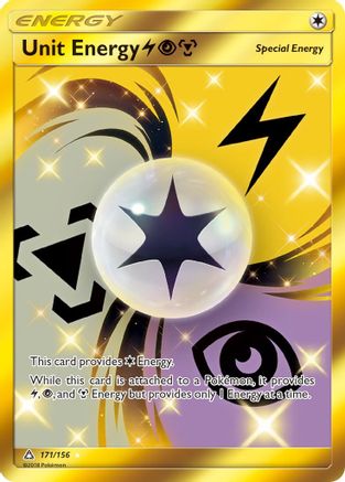 Unit Energy LPM (Secret Rare)/156 - SM  Ultra Prism Holofoil