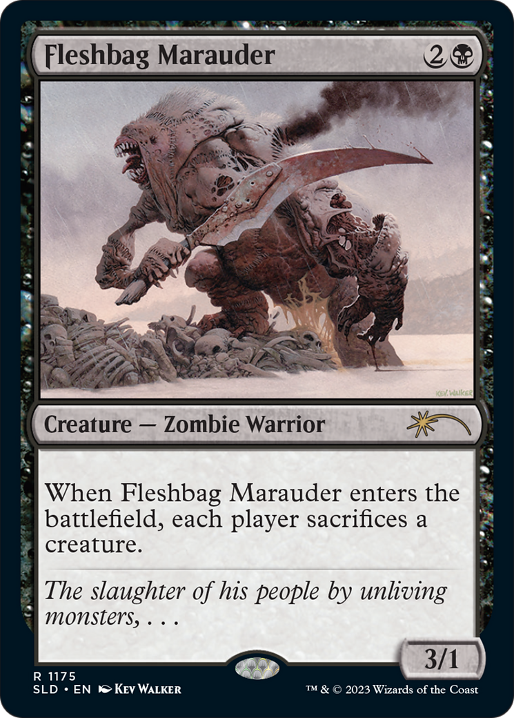 Fleshbag Marauder (1175) (SLD-1175) - Secret Lair Drop: (Full Art)