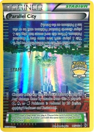 Parallel City - 145/162 (City Championships) [Staff] - League & Championship Cards Reverse Holofoil