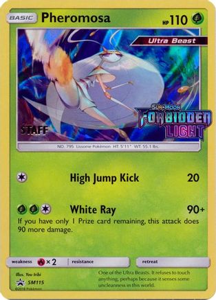 Pheromosa - SM115 (Prerelease) [Staff] - SM Promos Holofoil