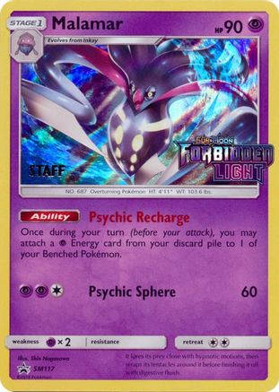 Malamar - SM117 (Prerelease) [Staff] - SM Promos Holofoil