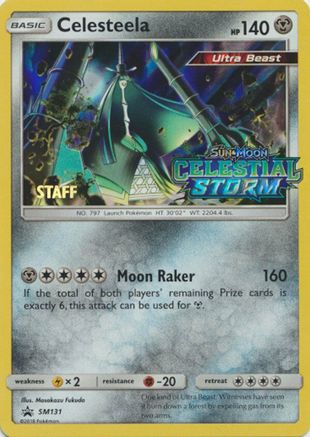 Celesteela - SM131 (Prerelease) [Staff] - SM Promos Holofoil