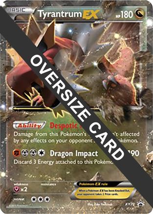 Tyrantrum EX - XY70 - Jumbo Cards Holofoil