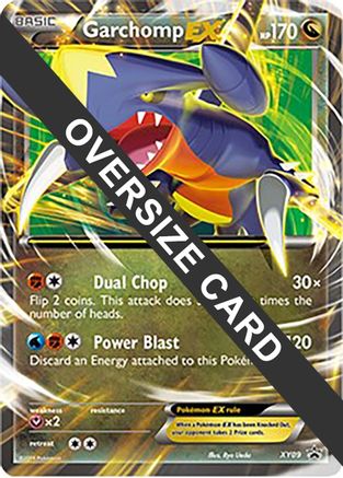 Garchomp EX - XY09 (XY Black Star Promo) - Jumbo Cards Holofoil
