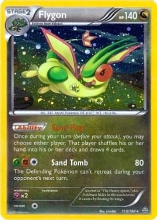 Flygon - 110/160 (Cosmos Holo) - Blister Exclusives Holofoil
