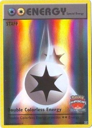 Double Colorless Energy - 90/108 (North America Championships) [Staff] - League & Championship Cards Reverse Holofoil