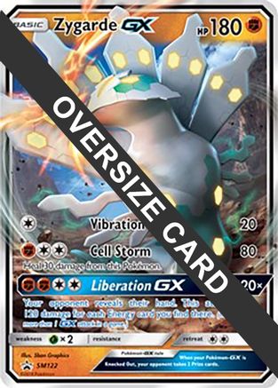 Zygarde GX - SM122 - Jumbo Cards Holofoil