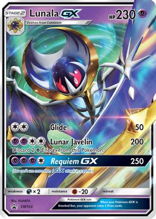Lunala GX - SM103/248 - SM Promos Holofoil