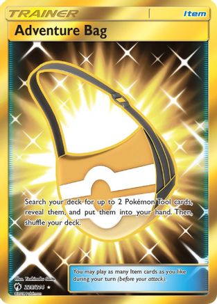 Adventure Bag (Secret)/214 - SM  Lost Thunder Holofoil