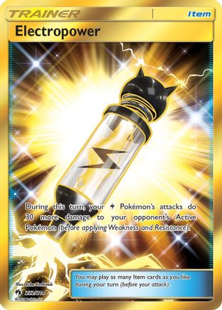 Electropower (Secret)/214 - SM  Lost Thunder Holofoil