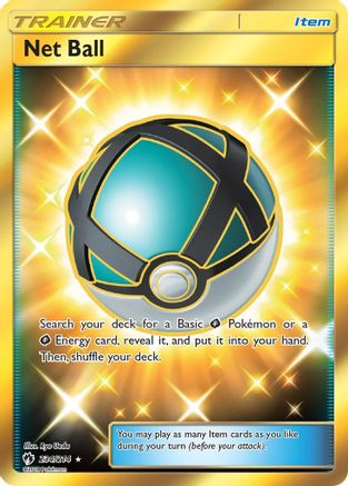 Net Ball (Secret)/214 - SM  Lost Thunder Holofoil