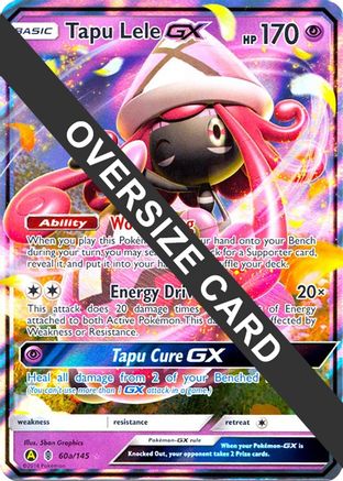 Tapu Lele GX - 60a/145 - Jumbo Cards Holofoil