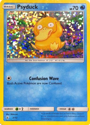 Psyduck - 2/12/12 - McDonalds Promos 2018 Holofoil