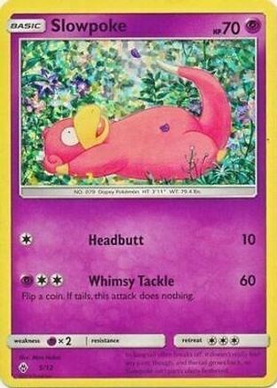 Slowpoke - 5/12/12 - McDonalds Promos 2018 Holofoil