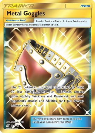 Metal Goggles (Secret)/181 - SM  Team Up Holofoil