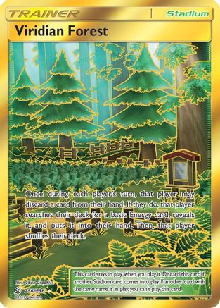Viridian Forest (Secret)/236 - SM  Unified Minds Holofoil